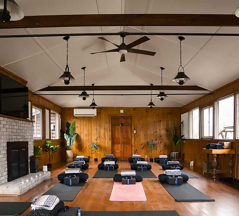 our-grounds-amenties-multi-purpose-hall Open grounds and outdoor space at South Shore Resort and Retreats western Michigan