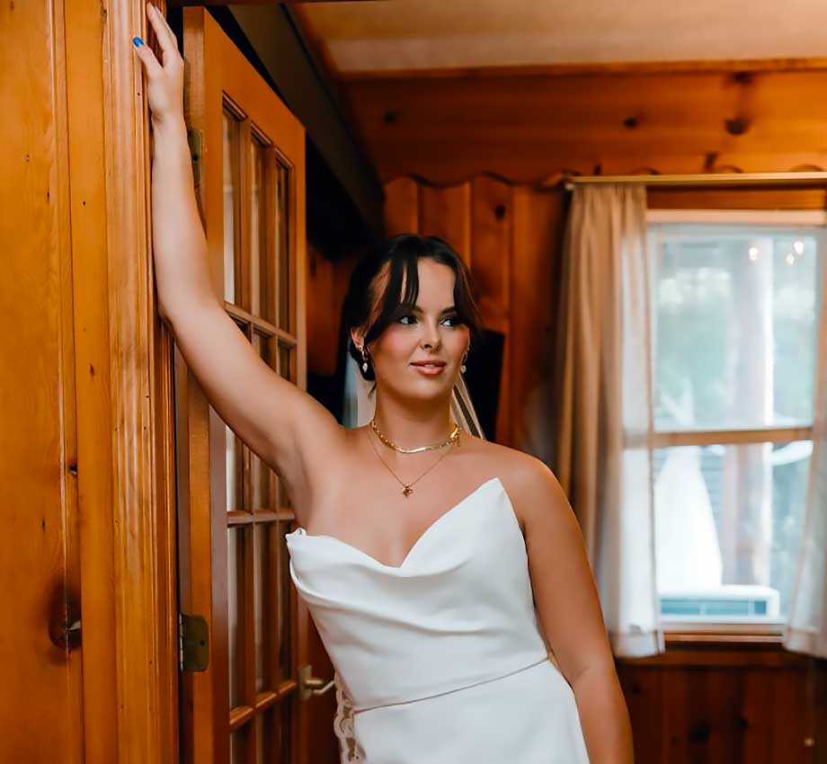 Wedding ceremony at South Shore Resort & Retreats western Michigan lakefront venue